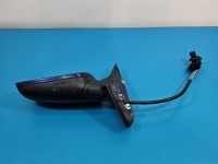 Lusterko lewe Vw Golf IV niebieski, malowana, elektryczny, Rysy na obudowie manualne europa