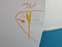 Drzwi tył prawe Toyota Auris II kombi 5d 040