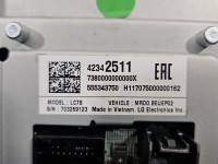 Wyświetlacz Opel Astra V K 42342511 monitor