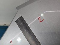 Błotnik przód lewy Opel Astra V K srebrny Z176