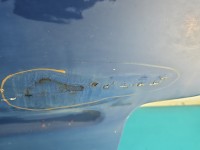 Klapa tył Vw Transporter T4 HB 5d granatowy