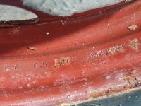 Koło zapasowe 15" dojazdowe dojazdówka Citroen C4 I Rozstaw śrub: 4x108, Michelin, 195 mm, Profil opony: 65, Waga produktu z...