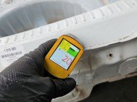 Pas tylny podłoga bagażnika Dacia Sandero III 20- wanna HB ćwiartka