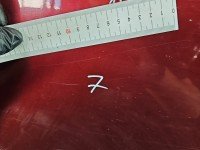 Drzwi tył lewe Mazda CX-9 HB 5d bordowy 32v