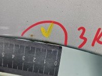 Błotnik przód prawy Hyundai I30 I 07-12 srebrny QU