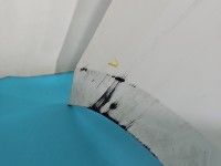 Zderzak tył Skoda Superb III biały LF9E kombi