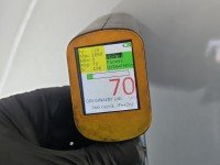 Błotnik przód lewy Mitsubishi Colt Z30 VI 04- srebrny 21H