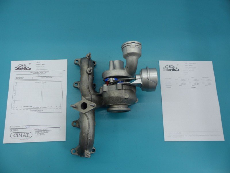 Turbosprężarka Regenerowana Vw Passat B6 BV39A-0022, 038253014G 1.9 tdi 105KM