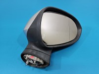Lusterko prawe Seat Ibiza IV 6J srebrny, malowana, elektryczny, Producent części: Seat, Europejska, Kod lakieru: LS7Y, 5pin...