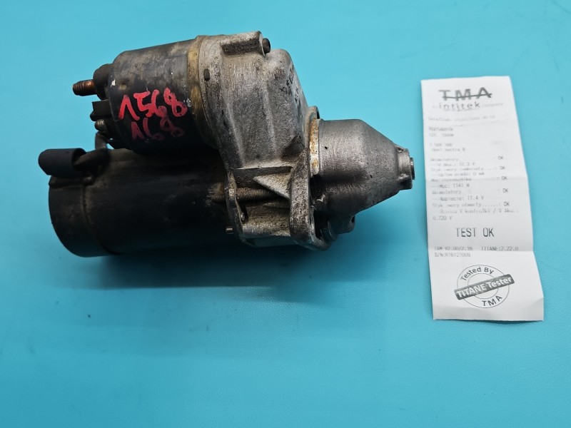TEST Rozrusznik Opel Vectra B 1.6 16V D6RA162, 09130838