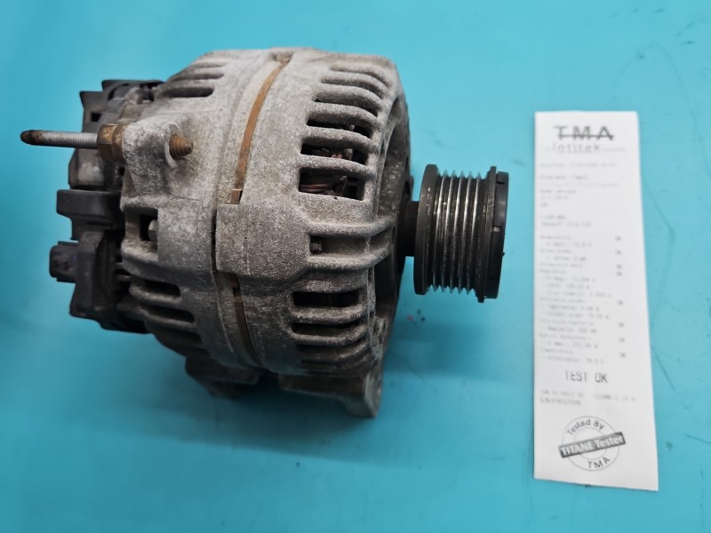TEST Alternator Renault Clio III 0124425071, 8200660033 1.5 dci (K9K)