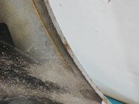 Błotnik przód lewy Vw Passat B5 srebrny LA7W