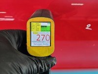 DRZWI PRZÓD LEWE KIEROWCY Fiat Panda II 5d czerwony 111/A