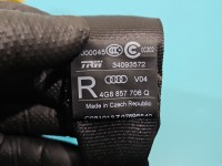 Pas bezpieczeństwa przód prawy pasażera AUDI A6 C7 4G8857706Q