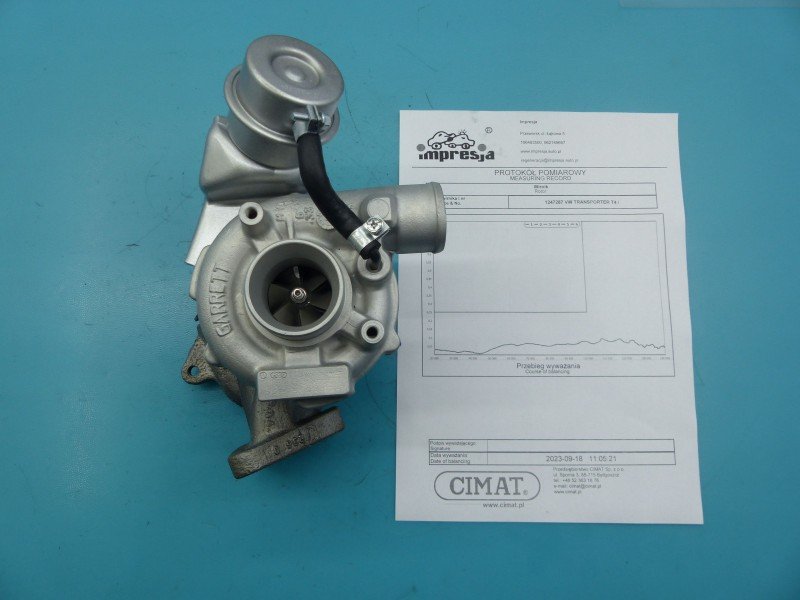 Turbosprężarka Regenerowana Vw Transporter T4 454064-1, 028145701L 1.9 td