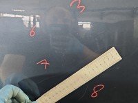 Drzwi tył prawe Chrysler Voyager IV HB 5d grafitowy