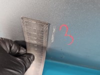 Drzwi tył lewe MAZDA 5 05- HB 5d srebrny 22V