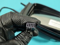 Lusterko prawe Mercedes ML W164 C197 EUROPA / LAKIER: C197 / 9pin europa