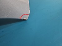 Błotnik przód lewy Nissan Primastar 01-14 srebrny