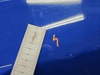 Klapa tył Skoda Fabia II HB 5d niebieski 4590