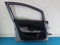 DRZWI PRZÓD LEWE KIEROWCY Fiat Grande Punto 5d srebrny 595/A