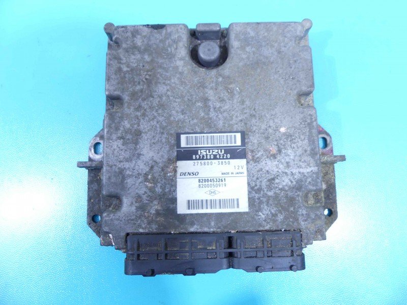 Komputer Sterownik silnika 897380-4220, 275800-3850, 8200453261 Renault Espace IV 3.0 dci