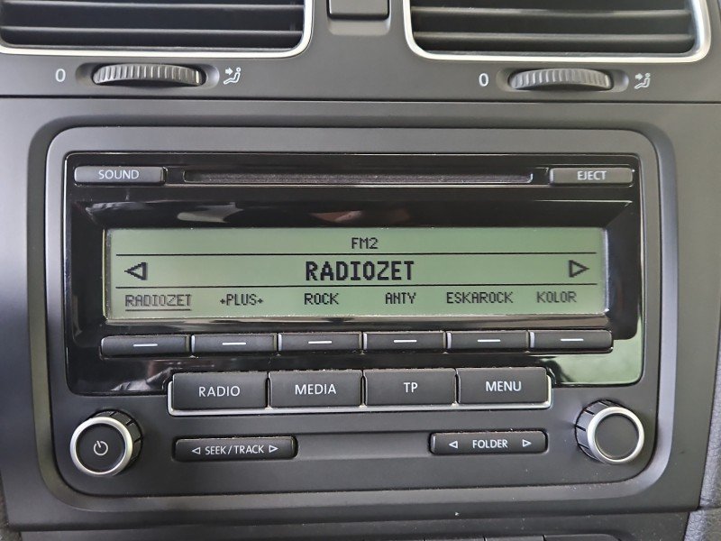 Radio fabryczne Vw Golf VI 1K0035186AA radioodtwarzacz Radio fabryczne Vw Golf VI 1K0035186AA radioodtwarzacz