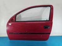 DRZWI PRZÓD LEWE KIEROWCY Opel Corsa C 3d czerwony Y573