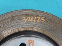 Tarcze hamulcowe przód klocki Vw Tiguan I 07- 2.0d (Cff) Volkswagen, 312/25