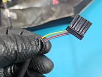 Lusterko prawe Renault Espace III 3pin, rysy na obudowie europa