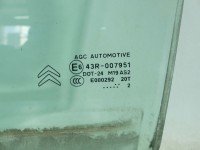 Szyba drzwi przód lewa CITROEN DS3 10-16 HB