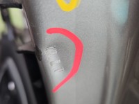 DRZWI PRZÓD PRAWE PASAŻERA Renault Laguna III 5d srebrny TED69 - GREY