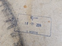 Wykładzina bagażnika podłoga Skoda Octavia III 5E5863463D