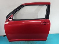 DRZWI PRZÓD LEWE KIEROWCY Suzuki Swift Mk6 3d czerwony ZCK