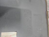 Tapicerka drzwi przód prawa boczek Fiat 500 07-20