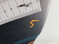 Drzwi tył lewe Seat Altea HB 5d szary LS7U