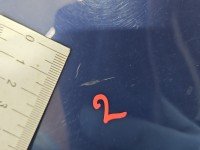Błotnik przód lewy Renault Clio II granatowy