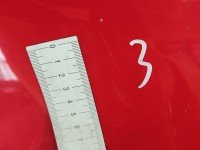 Błotnik przód prawy Toyota Yaris I czerwony