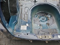 Pas tylny podłoga bagażnika Skoda Fabia III wanna kombi ćwiartka