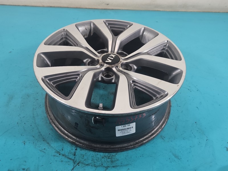 Felga aluminiowa 17" Kia Sportage III 10-15 alufelga Szerokość felgi: 6.5", 5x114.3, Producent felg: KIA, IMPRK1533733, 6,5J...