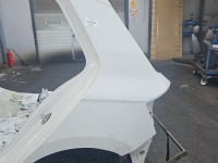 Błotnik tył lewy Skoda Fabia III ćwiartka LF9E