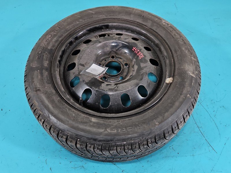 Koło zapasowe 16" dojazdowe dojazdówka Citroen C5 II X7 Rozstaw śrub: 5x108, Michelin, 205 mm, Profil opony: 60, 205/60/R16... Koło zapasowe 16" dojazdowe dojazdówka Citroen C5 II X7 Rozstaw śrub: 5x108, Michelin, 205 mm, Profil opony: 60, 205/60/R16...