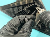 Lusterko prawe Smart Forfour I 04-06 czarny EB3 EA4 europa