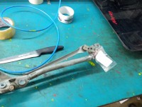 Mechanizm wycieraczek Opel Zafira A europa