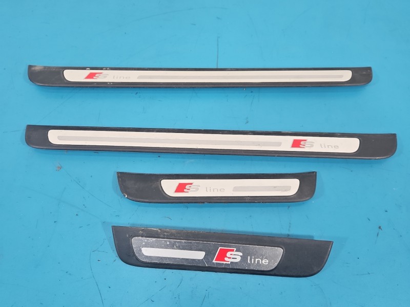 Listwa progowa lewa PRÓG NAKŁADKA AUDI A4 B8 8K0853375, 8K0853375B, 8K0853375C Ly9b