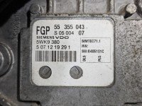 Komputer Sterownik silnika 55355043 Opel Meriva A 1.8 16v