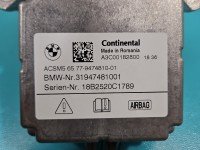 Sterownik poduszek airbag BMW X3 G01 31947481001