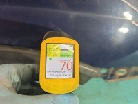 Błotnik przód prawy Opel Combo C granatowy Y20Z