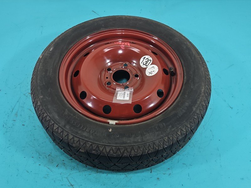Koło zapasowe 16" dojazdowe dojazdówka Renault Laguna III 5x114.3, Continental, 185 mm, Profil opony: 65, et33 185/65/R16