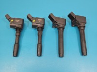 Cewka zapłonowa Audi A4 B9 R 17 02 C 002 00, 06L 905 110 F 2.0 TFSI Producent części: Audi, 2 sztuki. NGK zamiennik, 4el komplet